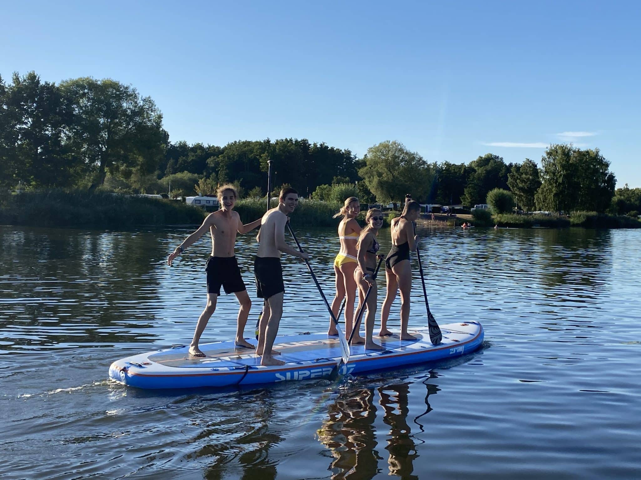 SUP Spot mietSUP Stand up Paddling Sand am Main bei Bamberg SUPscout